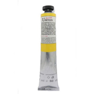 Olejová barva Permanentní žluť tmavá Umton 60 ml
