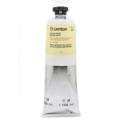 Olejová barva Běloba krycí Umton 150 ml