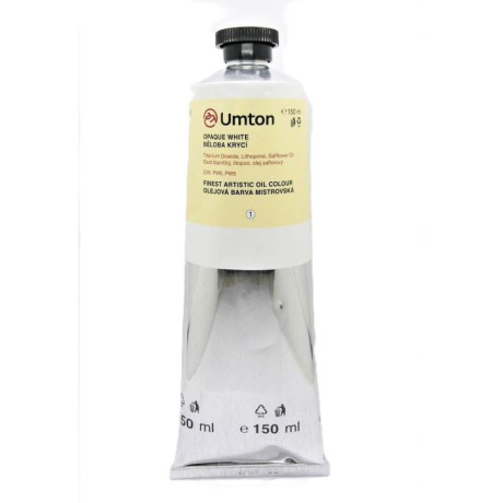 Olejová barva Běloba krycí Umton 150 ml
