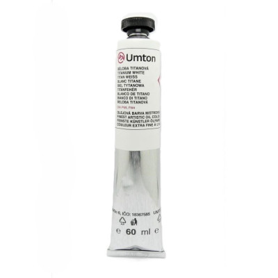 Olejová barva Běloba titanová Umton 60 ml