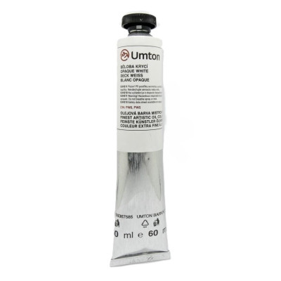Olejová barva Běloba krycí Umton 60 ml