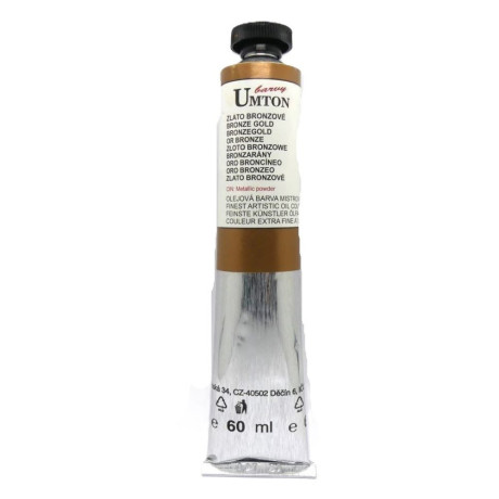 Olejová barva Zlato bronzové Umton 60 ml
