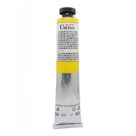 Olejová barva kadmium žluté střední Umton 60 ml