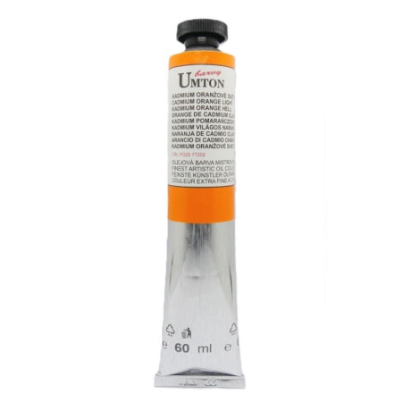 Olejová barva Kadmium oranžové světlé Umton 60 ml