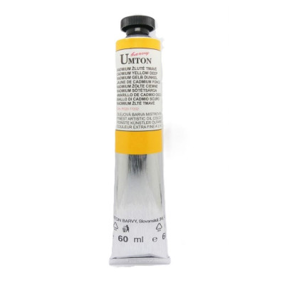 Olejová barva Kadmium žluté tmavé Umton 60 ml