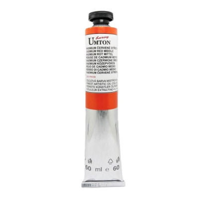 Olejová barva Kadmium červené střední Umton 60 ml