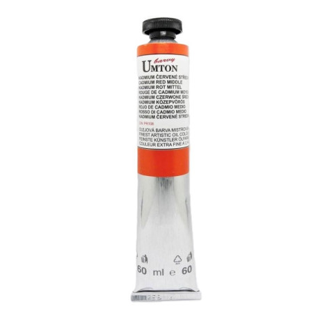 Olejová barva Kadmium červené střední Umton 60 ml