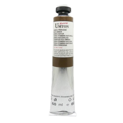 Olejová barva Umbra přírodní Umton 60 ml