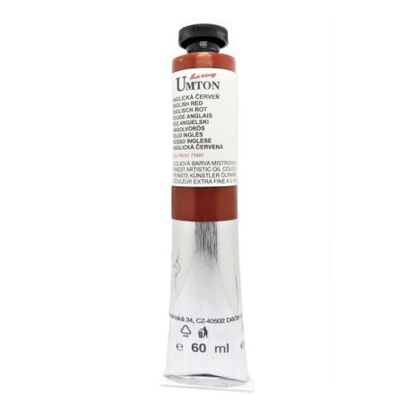 Olejová barva Anglická červeň Umton 60 ml
