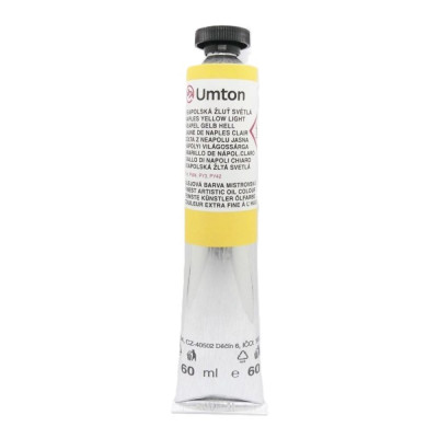 Olejová barva Neapolská žluť světlá Umton 60 ml