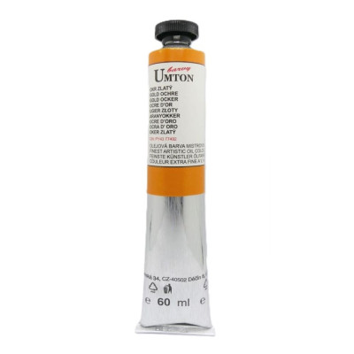 Olejová barva Okr zlatý Umton 60 ml