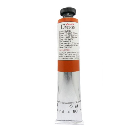 Olejová barva Okr červený Umton 60 ml