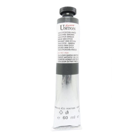 Olejová barva Van Dyckova hněď Umton  60 ml