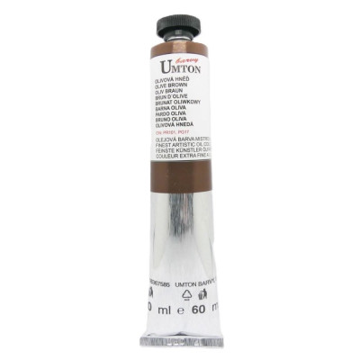 Olejová barva Olivová hněď Umton 60 ml