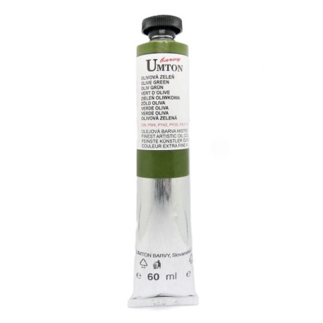 Olejová barva Olivová zeleň Umton 60 ml