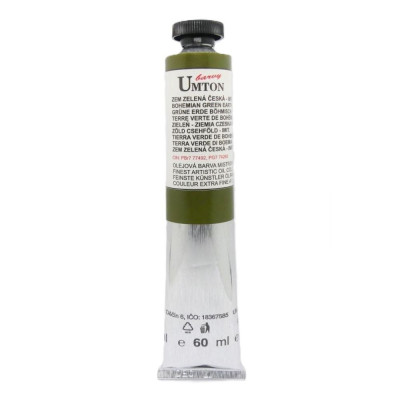 Olejová barva Zem zelená česká imitace Umton 60 ml