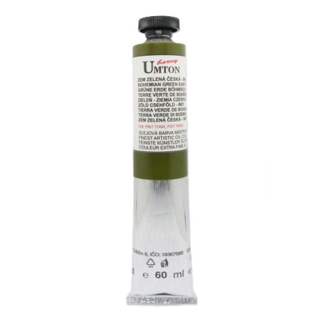 Olejová barva Zem zelená česká imitace Umton 60 ml