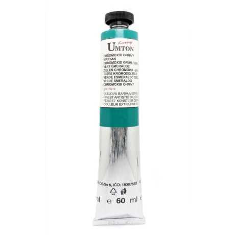 Olejová barva Chromoxid ohnivý Viridian Umton 60 ml