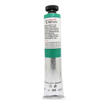Olejová barva Smaragdový lak Umton 60 ml