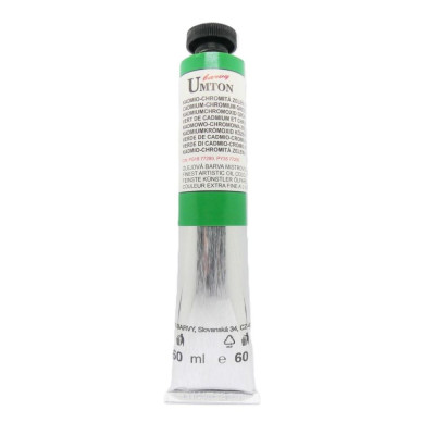 Olejová barva Kadmio chromitá zeleň střední  Umton 60 ml