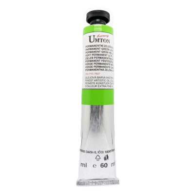 Olejová barva Permanentní zeleň skvělá Umton 60 ml