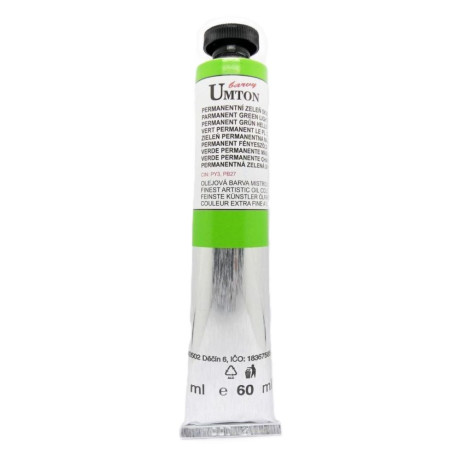 Olejová barva Permanentní zeleň skvělá Umton 60 ml