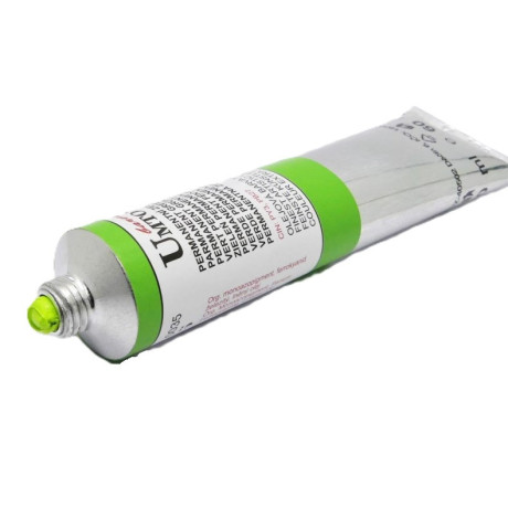 Olejová barva Permanentní zeleň skvělá Umton 60 ml detail