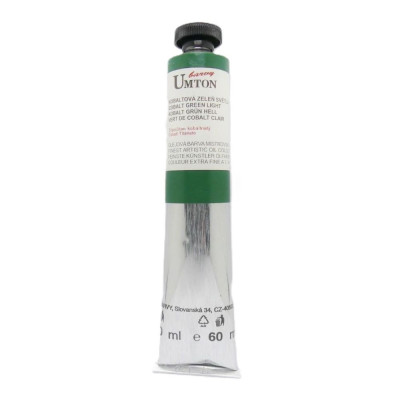 Olejová barva Kobaltová zeleň světlá Umton 60 ml