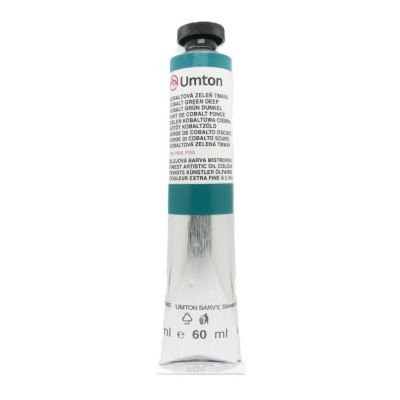 Olejová barva Kobaltová zeleň tmavá Umton 60 ml
