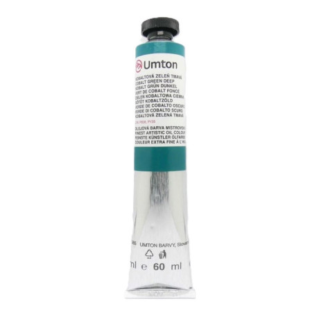 Olejová barva Kobaltová zeleň tmavá Umton 60 ml