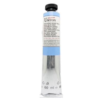 Olejová barva Královská modř tmavá Umton 60 ml