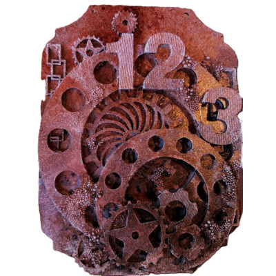 Obraz steampunk ozubená kola