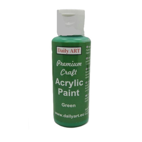 Akrylová barva Green Premium Craft 50ml Daily ART