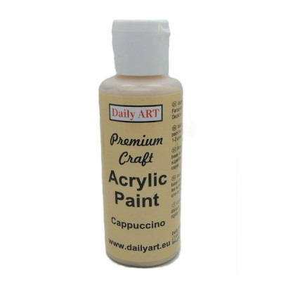 Akrylová barva Cappuccino Premium Craft 50ml Daily ART