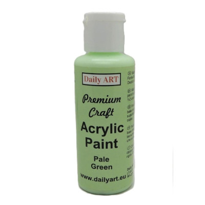 Akrylová barva Pale Green Premium Craft 50ml Daily ART