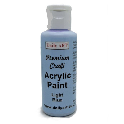 Akrylová barva Light Blue Premium Craft 50ml Daily ART
