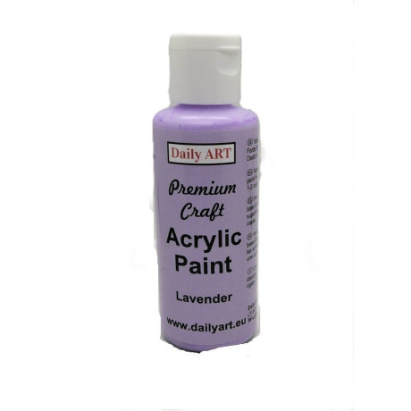 Akrylová barva Lavender Premium Craft 50ml Daily ART