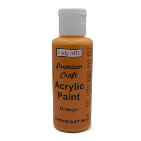 Akrylová barva Orange Premium Craft 50ml Daily ART