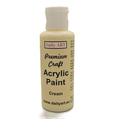 Akrylová barva Cream Premium Craft 50ml Daily ART
