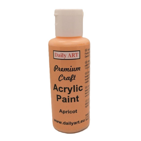 Akrylová barva Apricot Premium Craft  50ml Daily ART