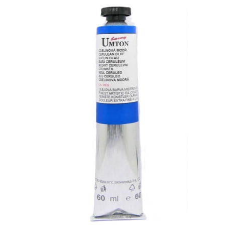 Olejová barva Coelinová modř Umton 60 ml