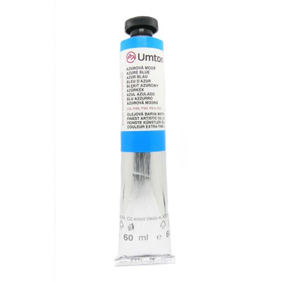 Olejová barva Azurová modř Umton 60 ml