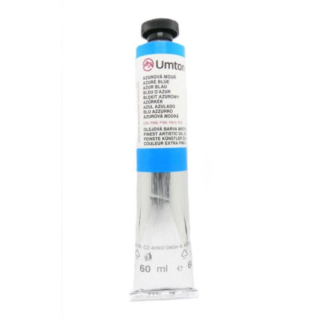 Olejová barva Azurová modř Umton 60 ml