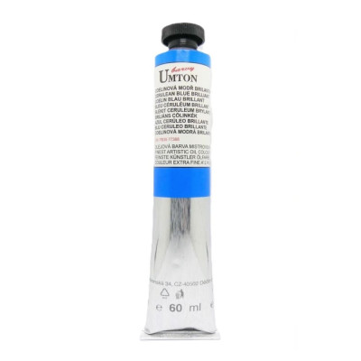 Olejová barva Coelinová modř brilantní Umton 60 ml