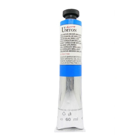 Olejová barva Coelinová modř brilantní Umton 60 ml