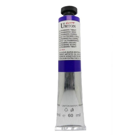 Olejová barva Ultramarín tmavý Umton 60 ml