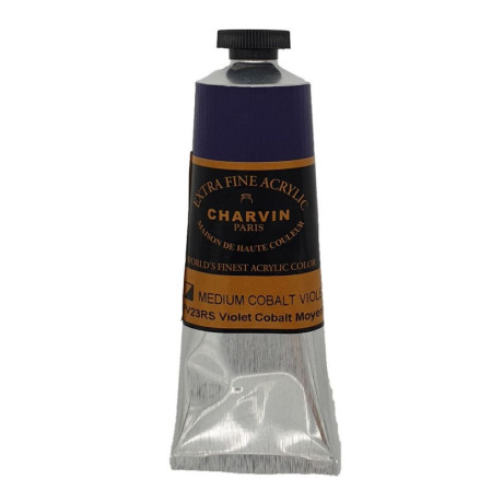 Akrylová barva Medium Cobalt Violet 551 Charvin Paris Extra Fine 60 ml