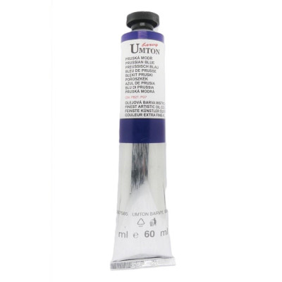 Olejová barva Pruská modř Umton 60 ml