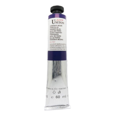Olejová barva Pařížská modř Umton 60 ml