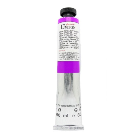 Olejová barva Kobalt fialový světlý Umton 60 ml